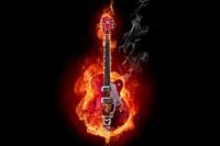 pic for Flaming Guitar 